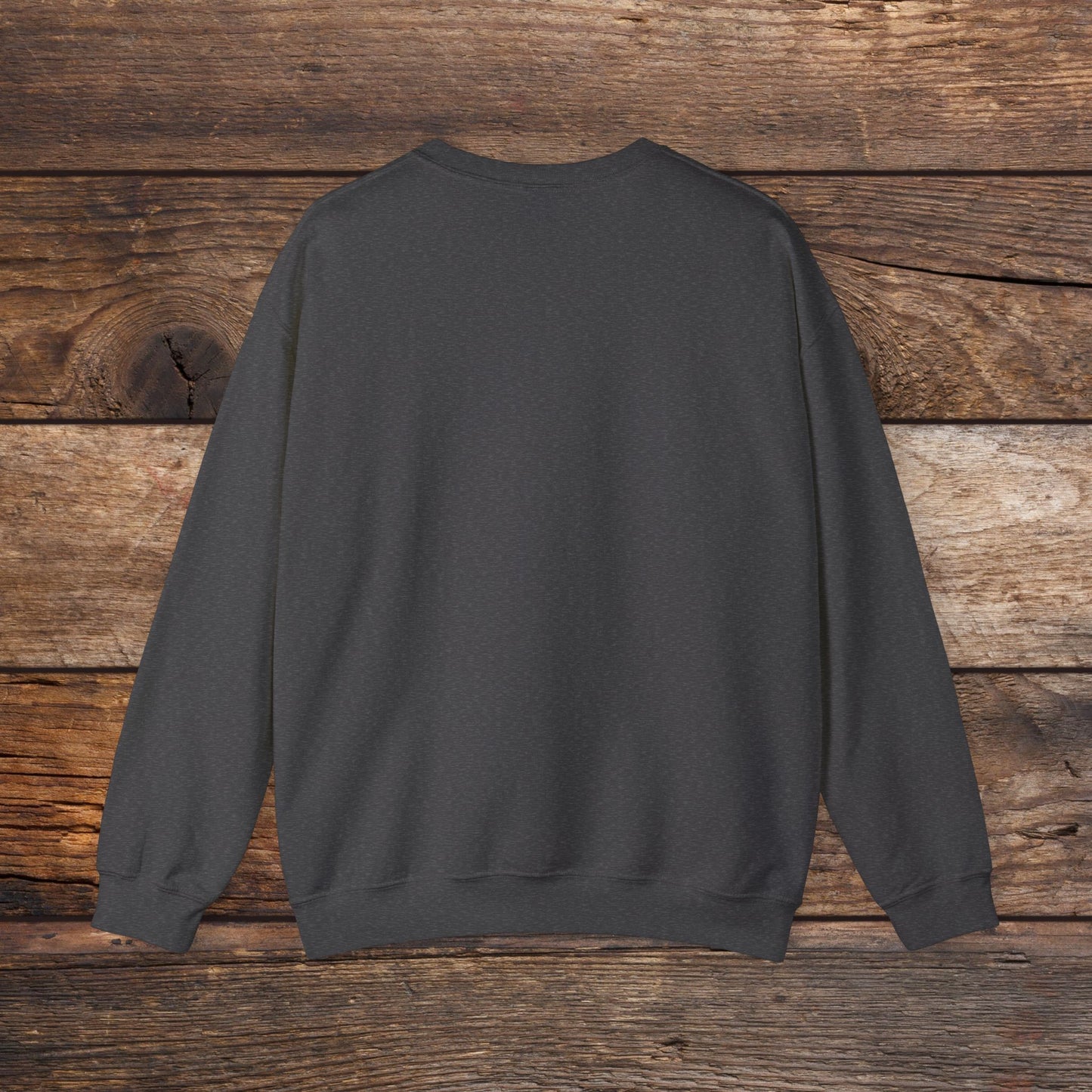 Montana Small Christian Cross Unisex Heavy Blend™ Crewneck Sweatshirt
