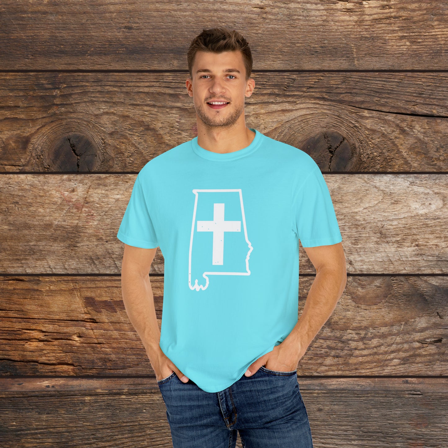 Alabama Christian Cross T-Shirt