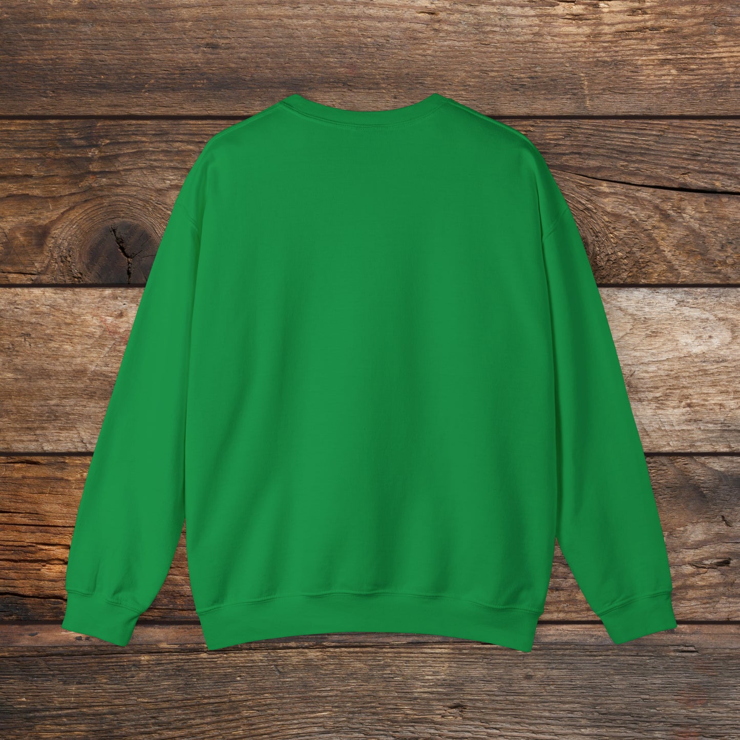 Faith and Folk Long Celtic Cross Large Front Logo Crewneck Sweatshirt