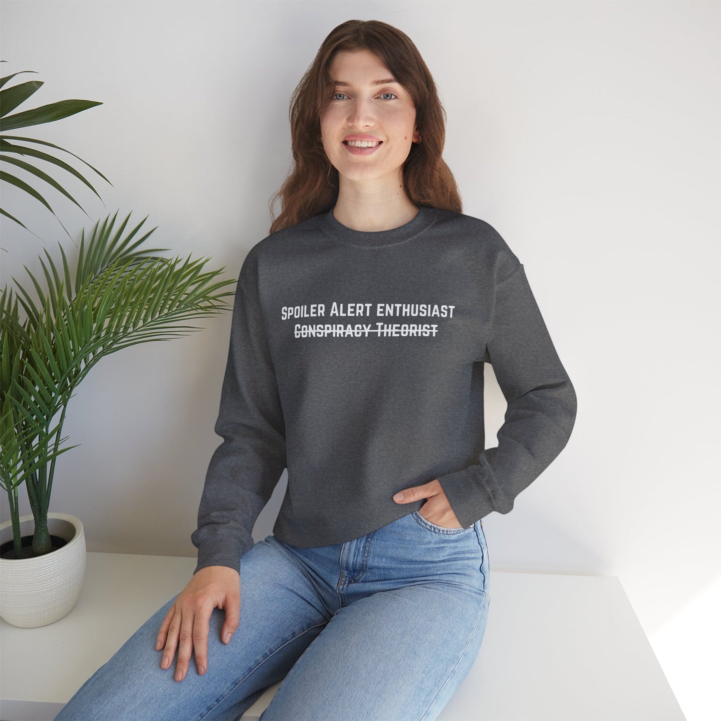 Spoiler Alert Enthusiast Crewneck Sweatshirt