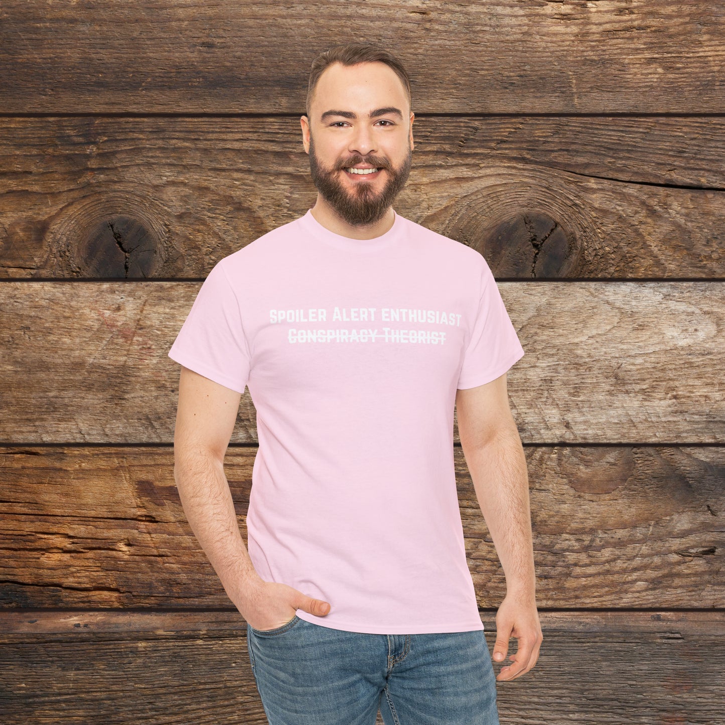 Spoiler Alert Enthusiast Unisex Heavy Cotton Tee