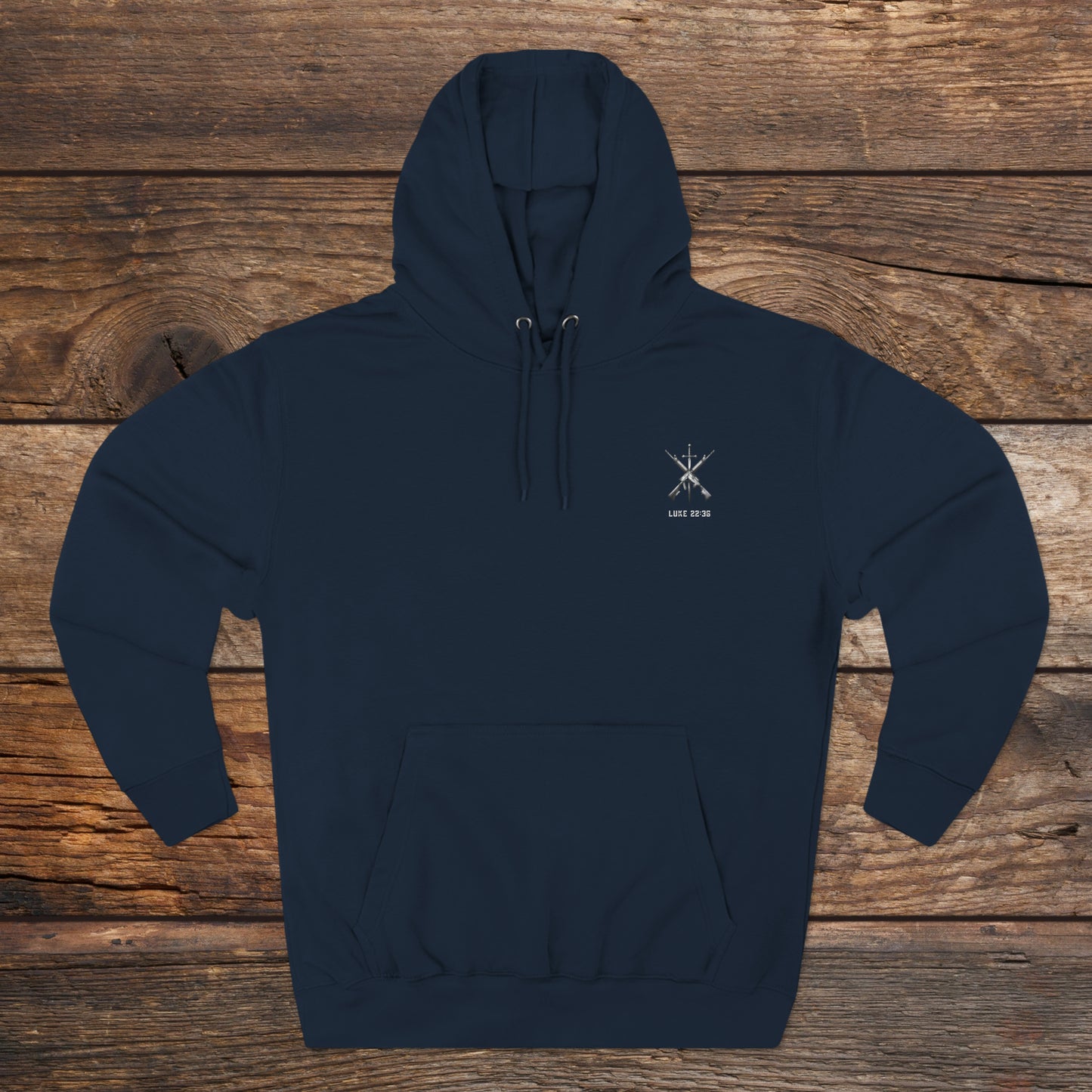 Luke 22:36 Buy A Sword Unisex Premium Pullover Hoodie