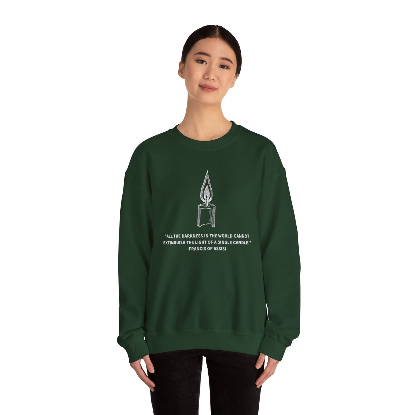 Candle Crewneck Sweatshirt