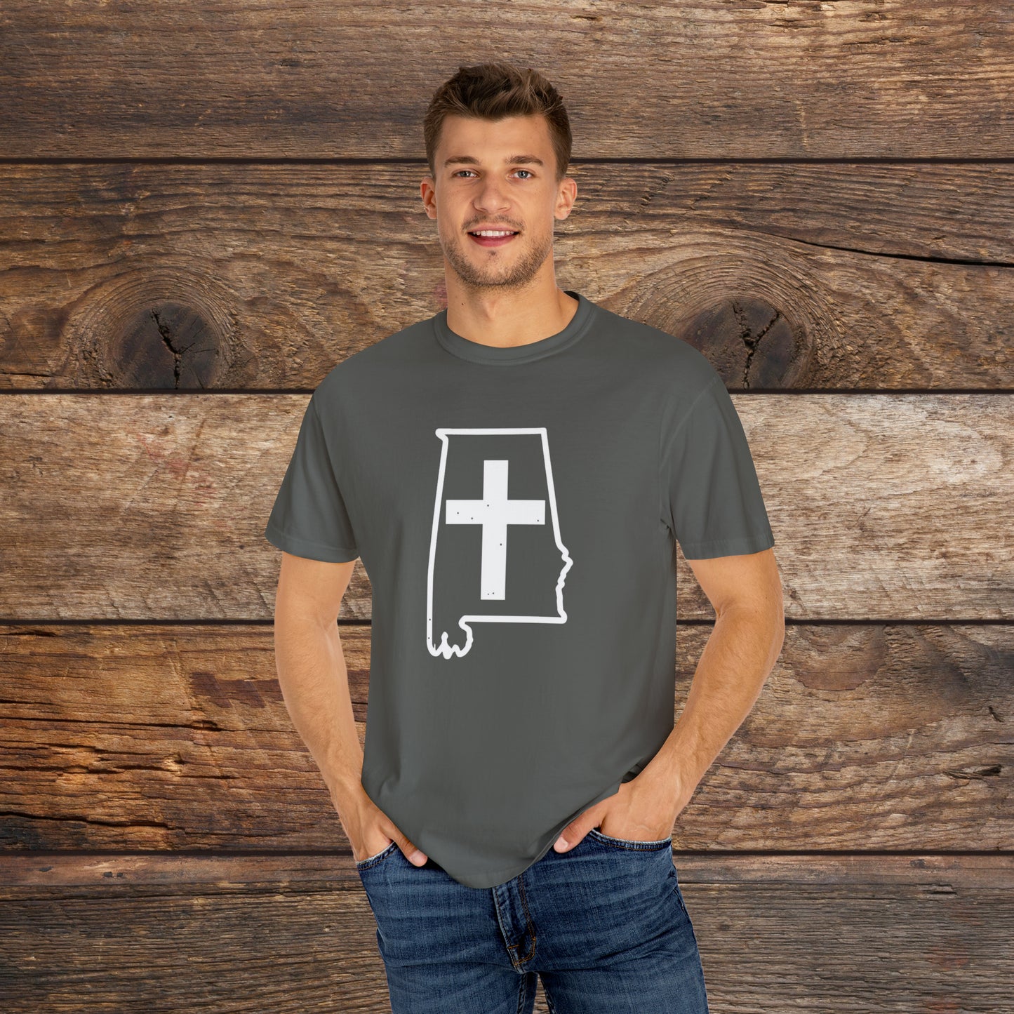 Alabama Christian Cross T-Shirt
