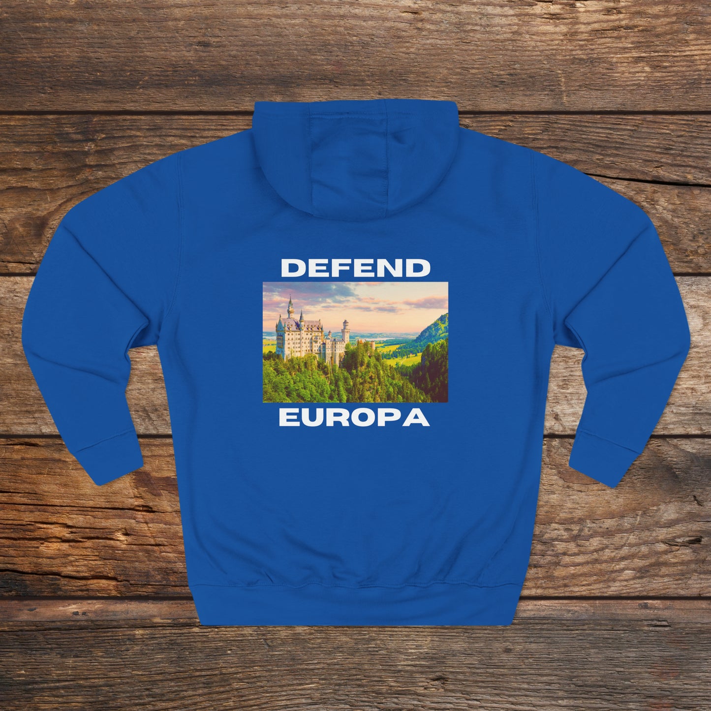 Defend Europa Unisex Premium Pullover Hoodie