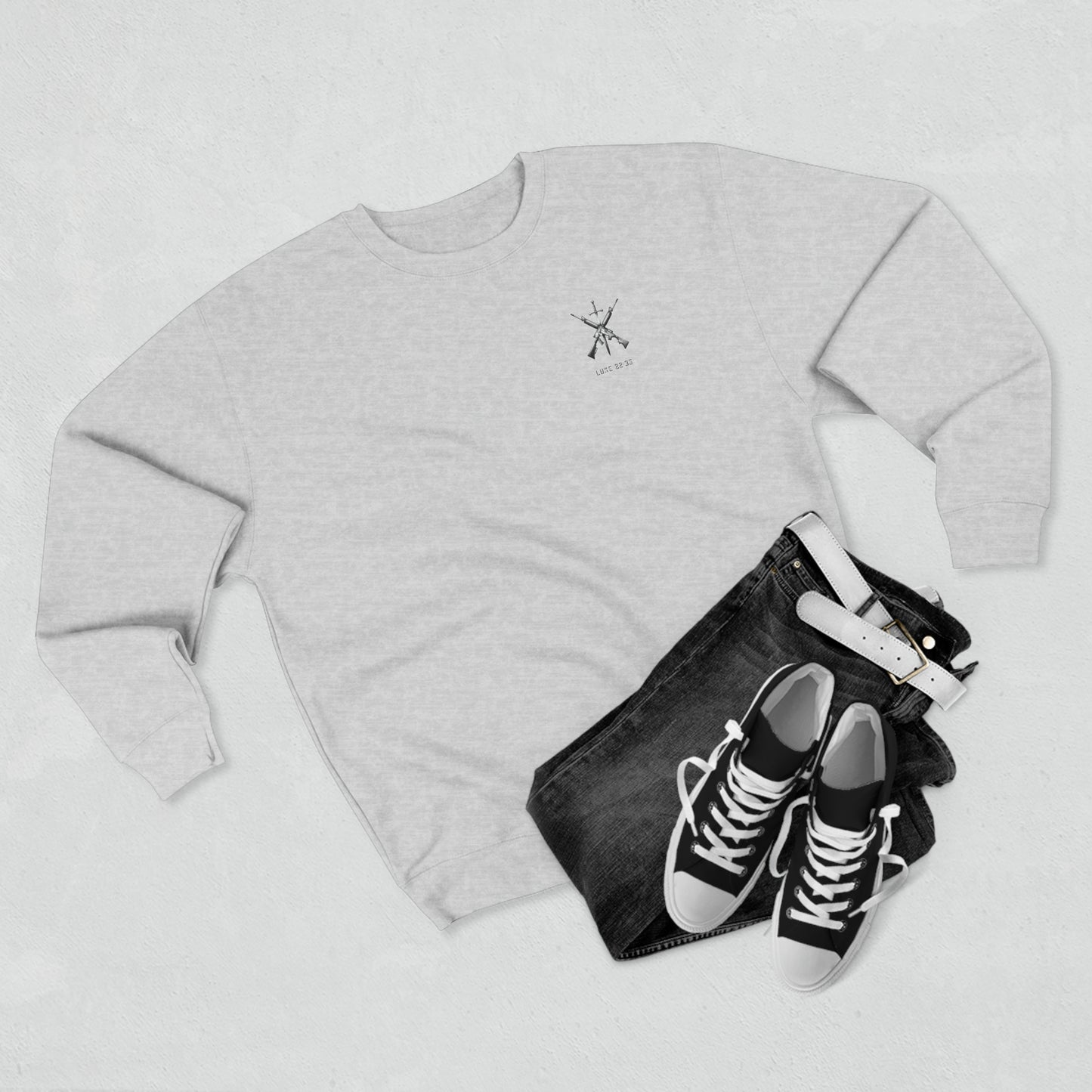 Luke 22:36 Sweatshirt