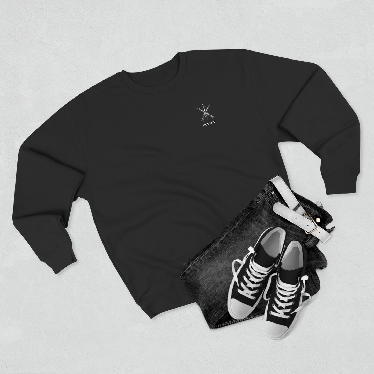 Luke 22:36 Sweatshirt