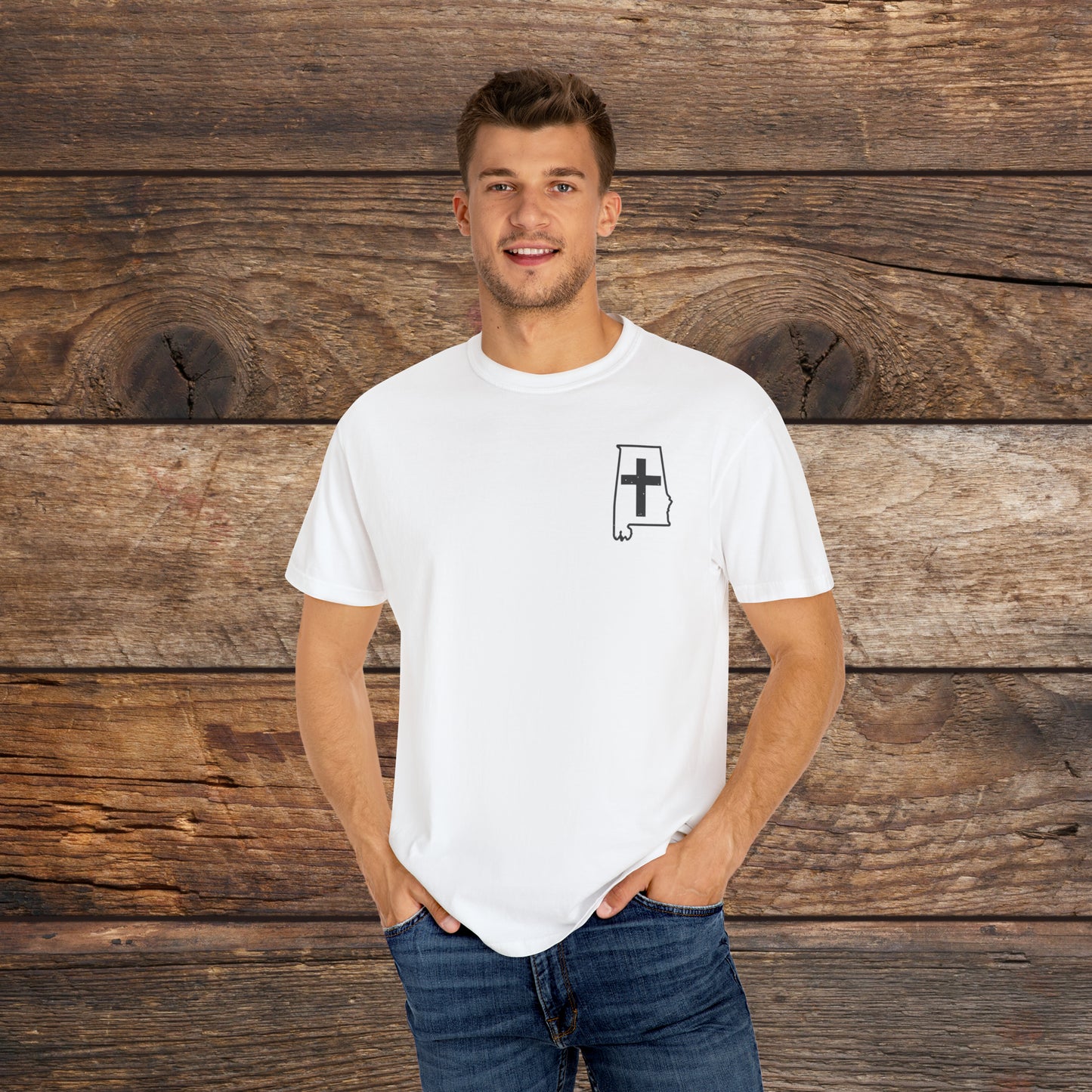 Alabama Christian Cross T-Shirt