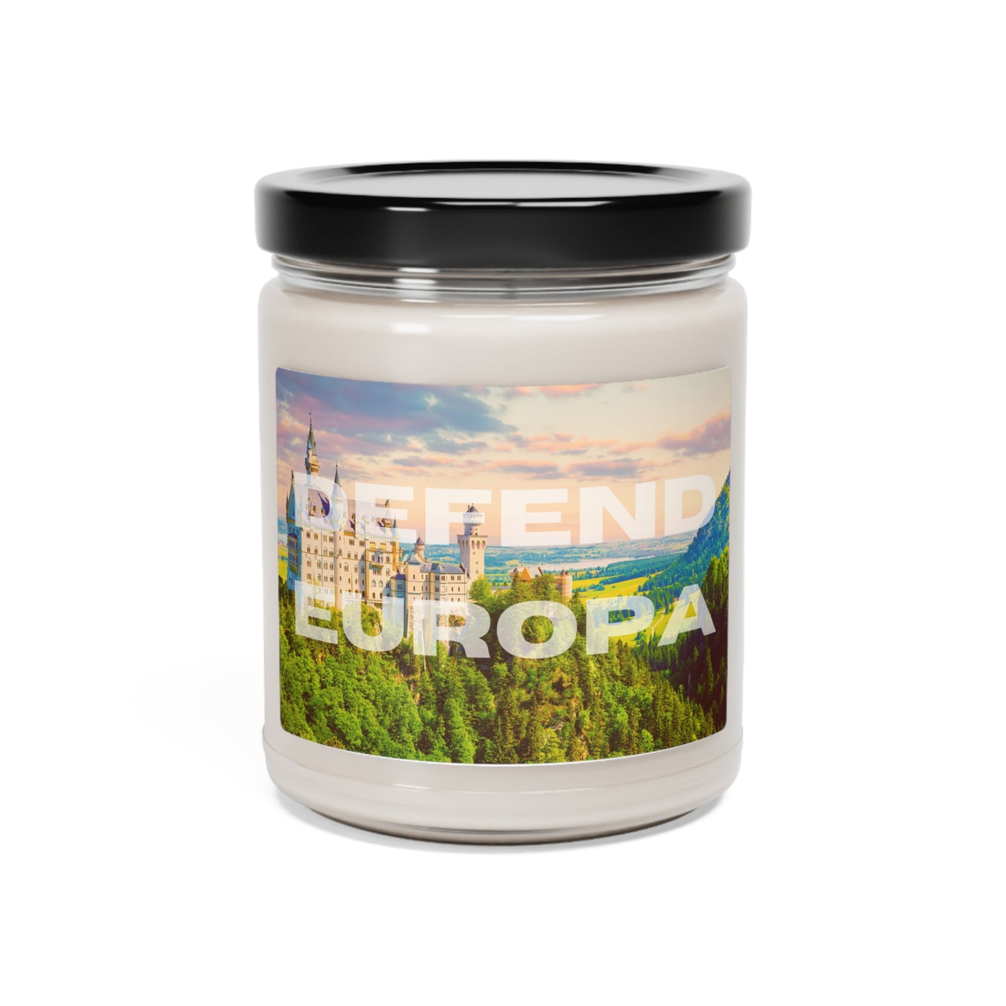 Defend Europa Scented Soy Candle, 9oz