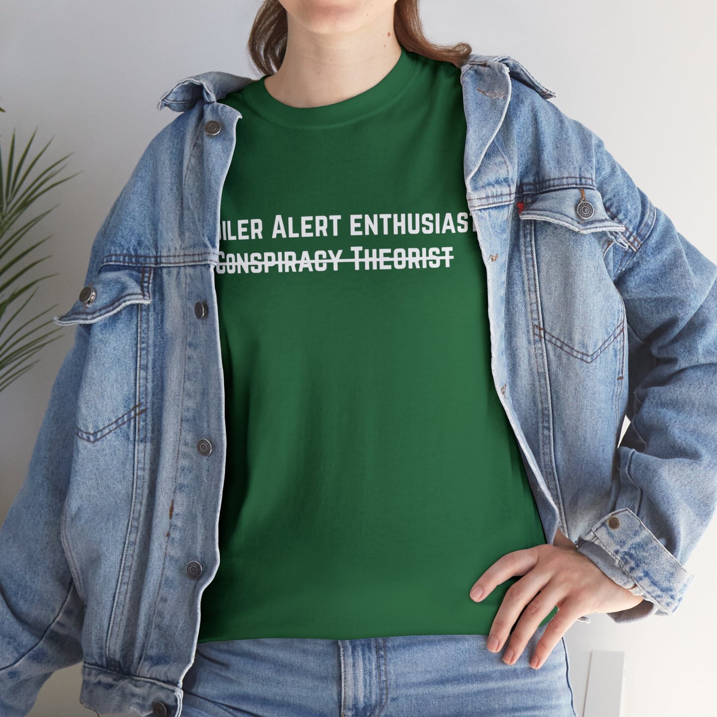 Spoiler Alert Enthusiast Unisex Heavy Cotton Tee
