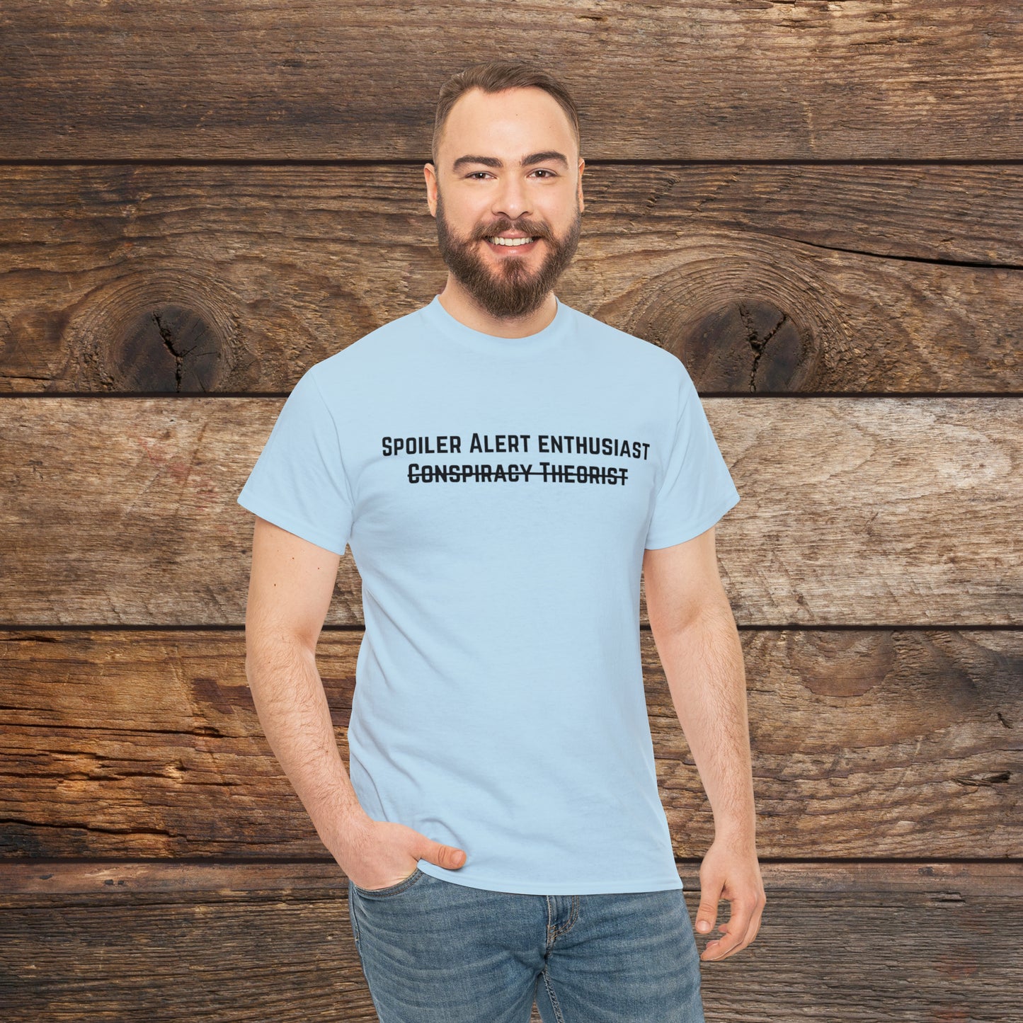 Spoiler Alert Enthusiast Unisex Heavy Cotton Tee