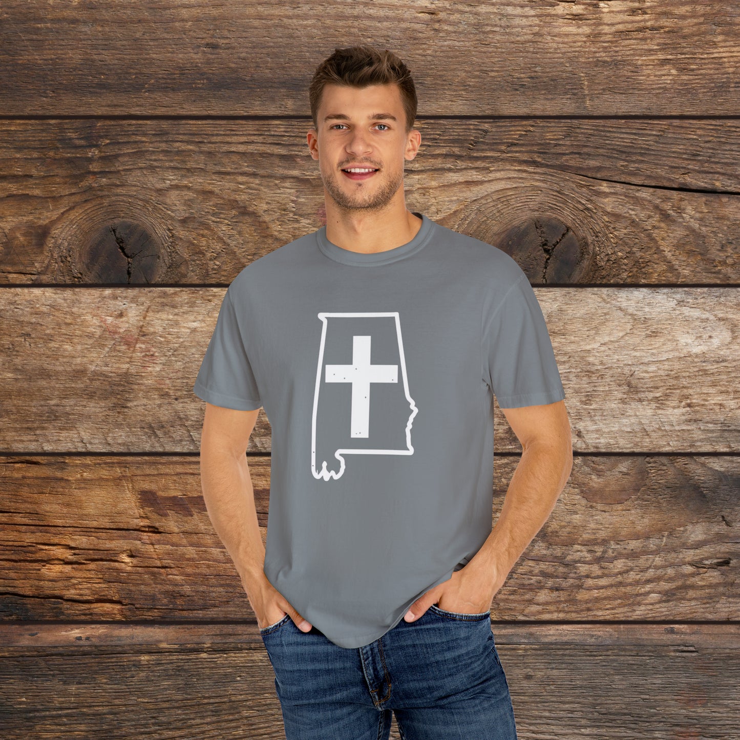 Alabama Christian Cross T-Shirt