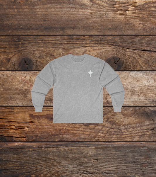 Long Celtic Cross Long Sleeve Tee