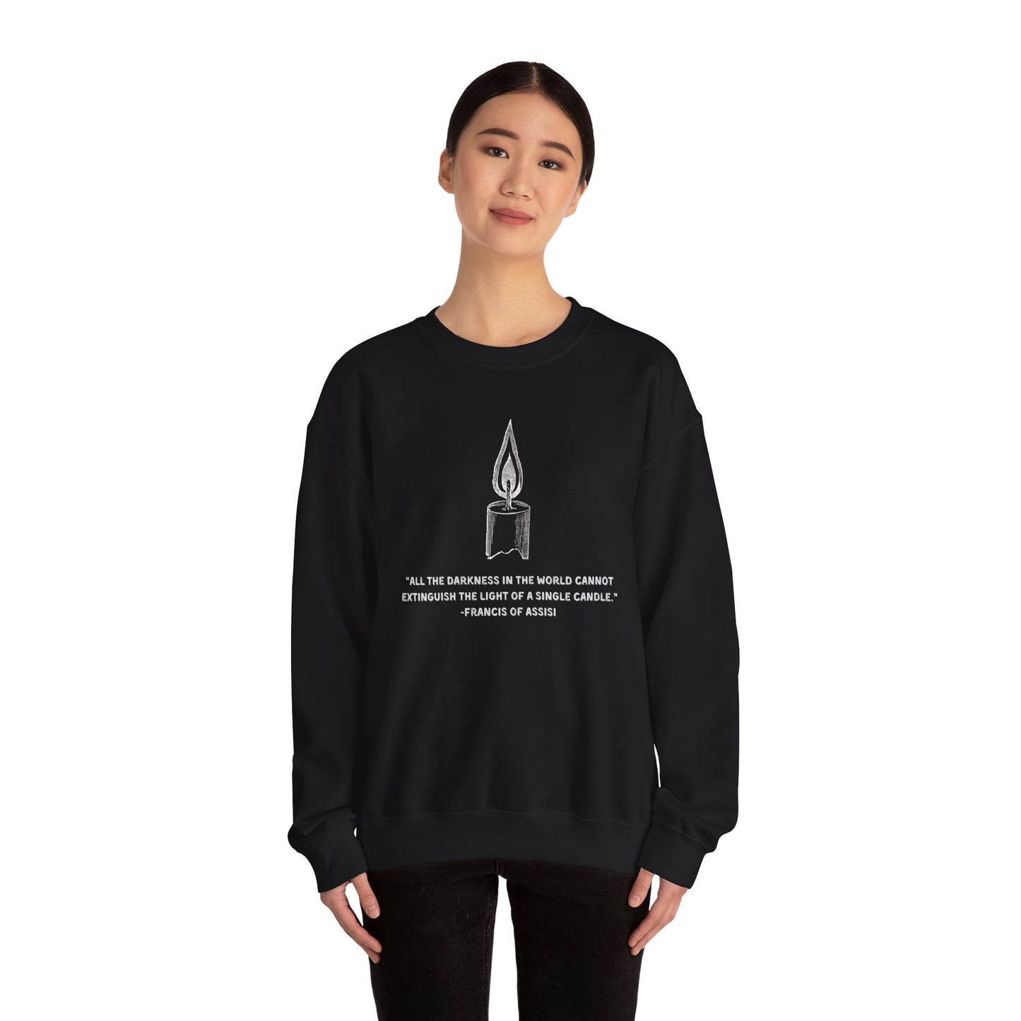 Candle Crewneck Sweatshirt