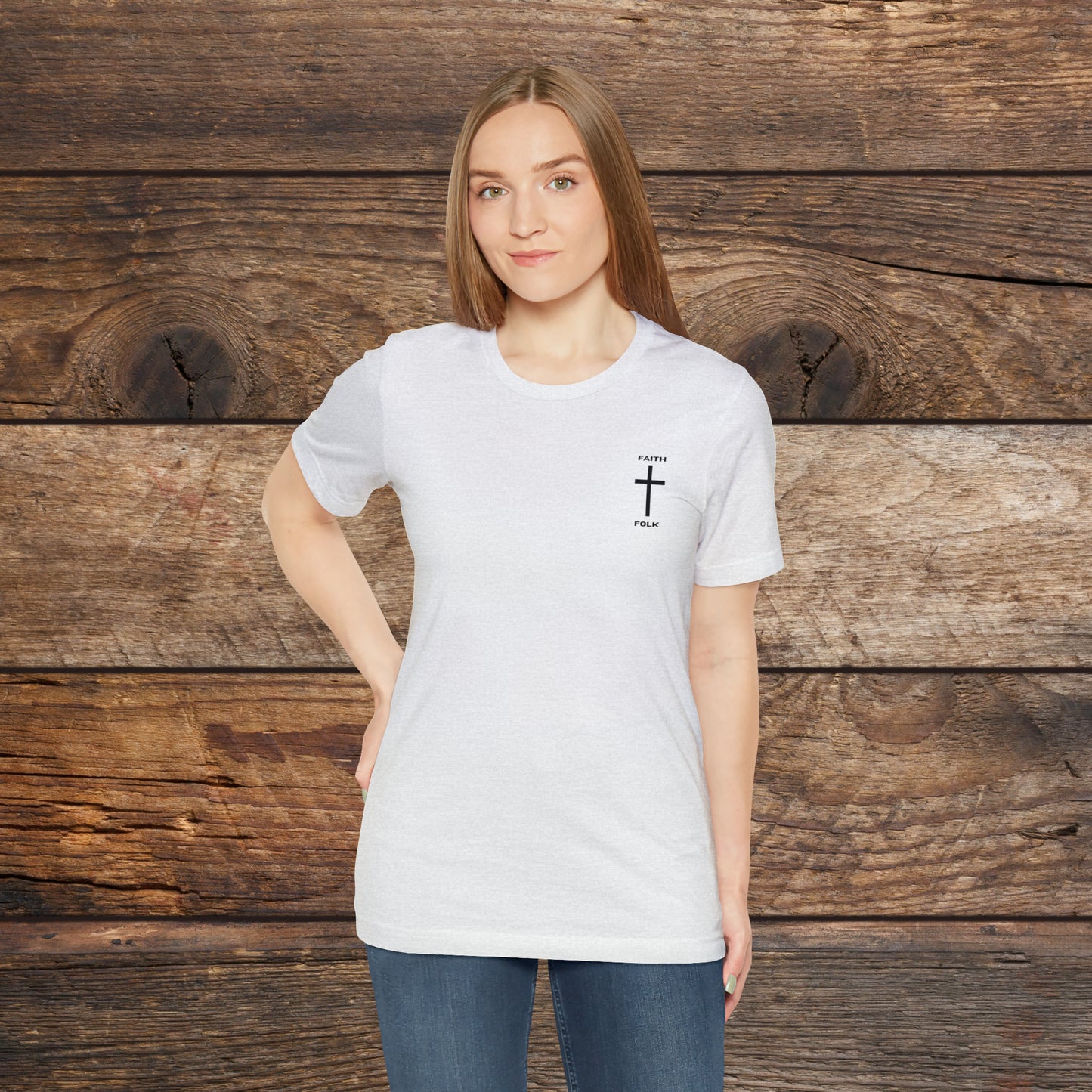 Faith and Folk Traditional Cross T-shirt