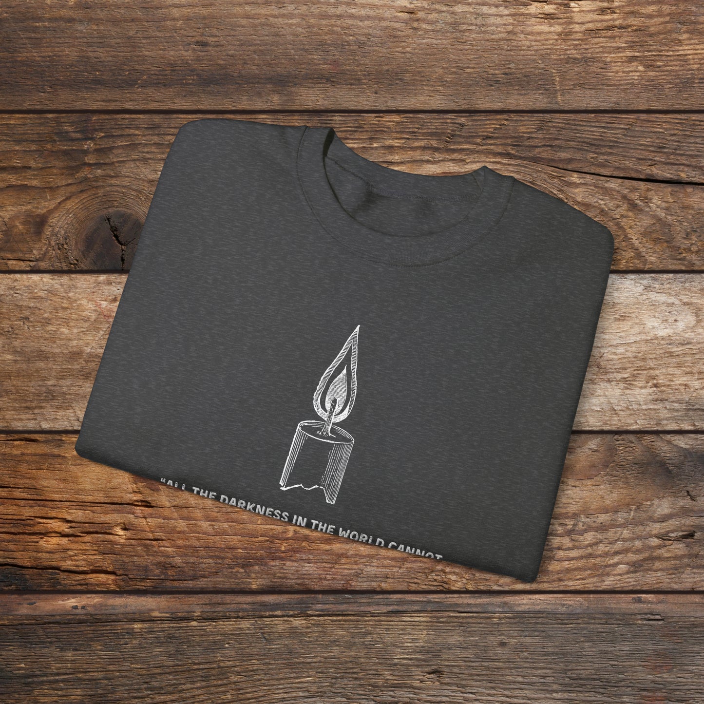 Candle Crewneck Sweatshirt