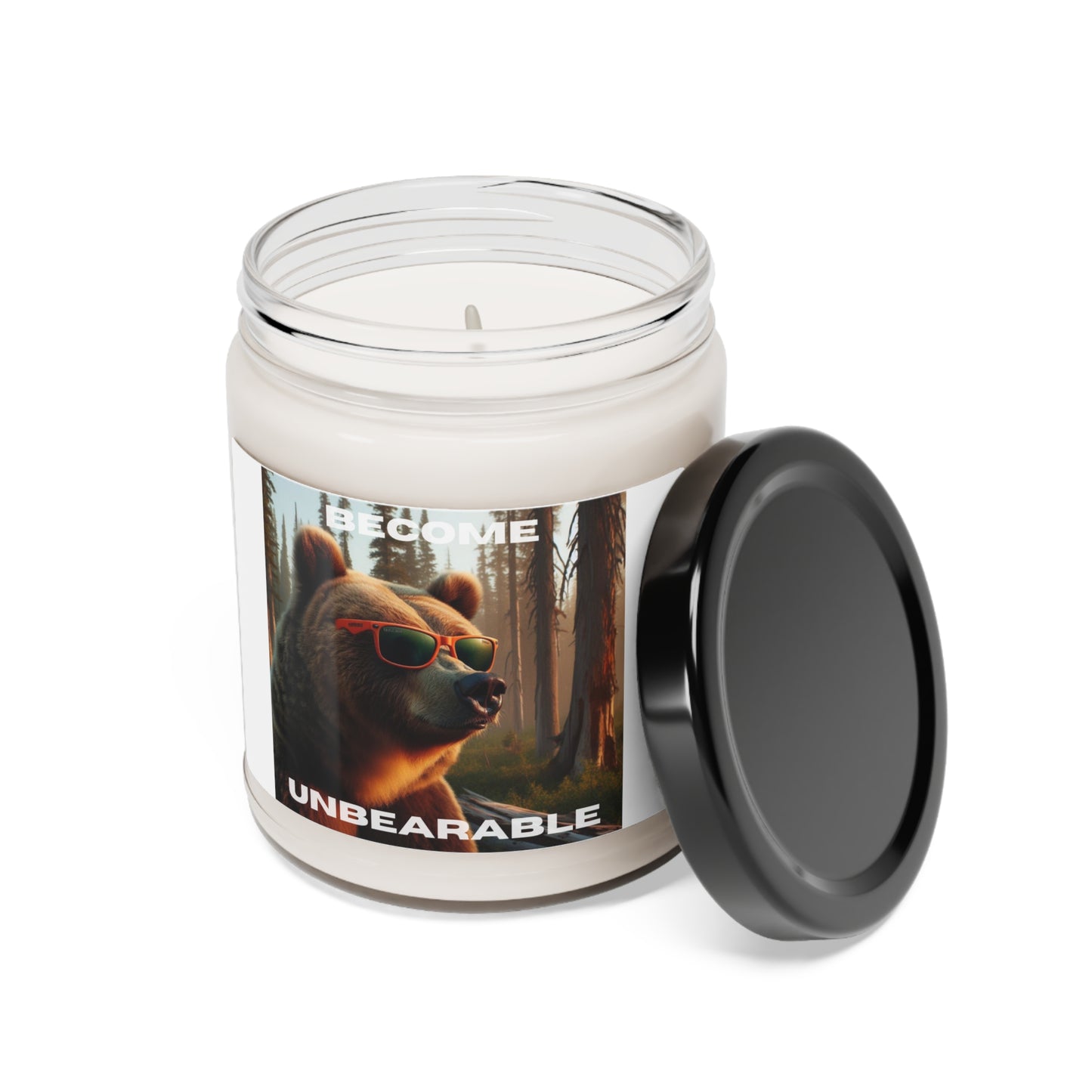 Become Unbearable Scented Soy Candle, 9oz