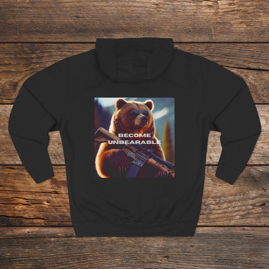 Become Unbearable Rifle Unisex Premium Pullover Hoodie