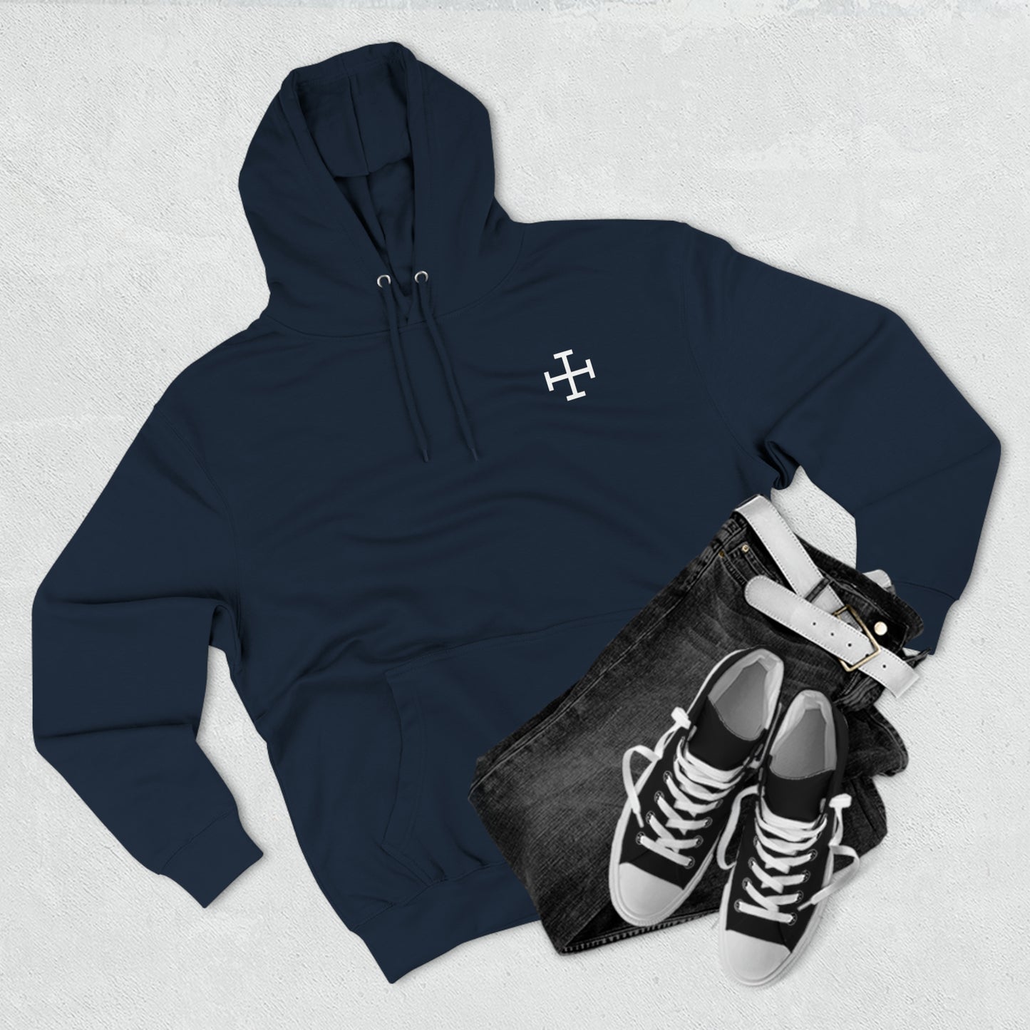 Defend Europa Unisex Premium Pullover Hoodie