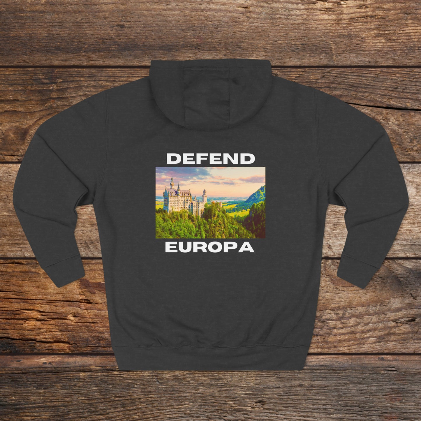 Defend Europa Unisex Premium Pullover Hoodie