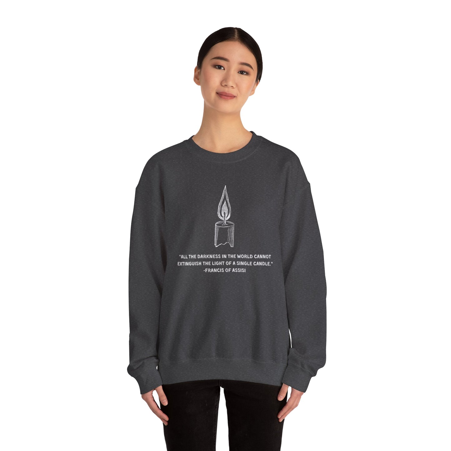 Candle Crewneck Sweatshirt