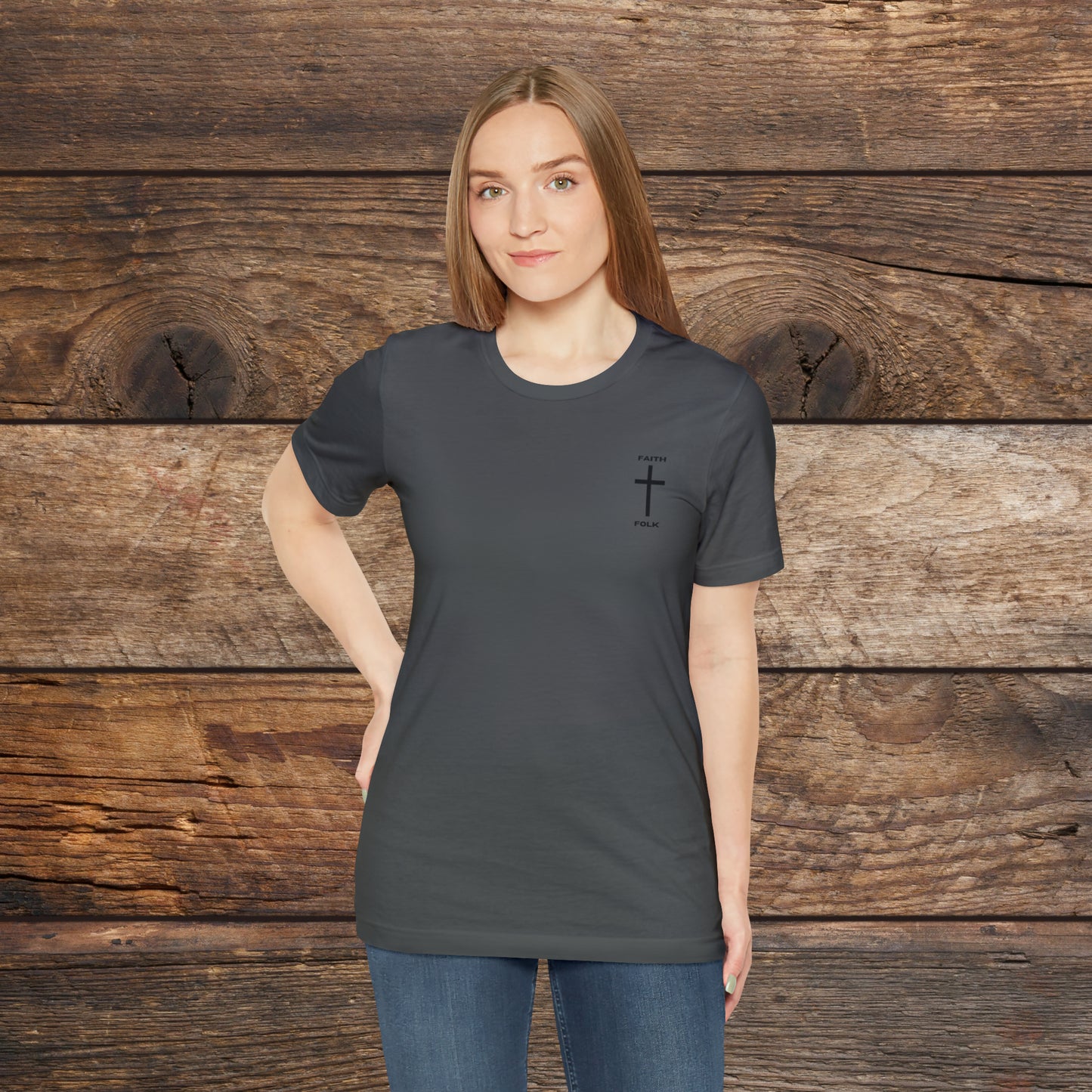 Faith and Folk Traditional Cross T-shirt