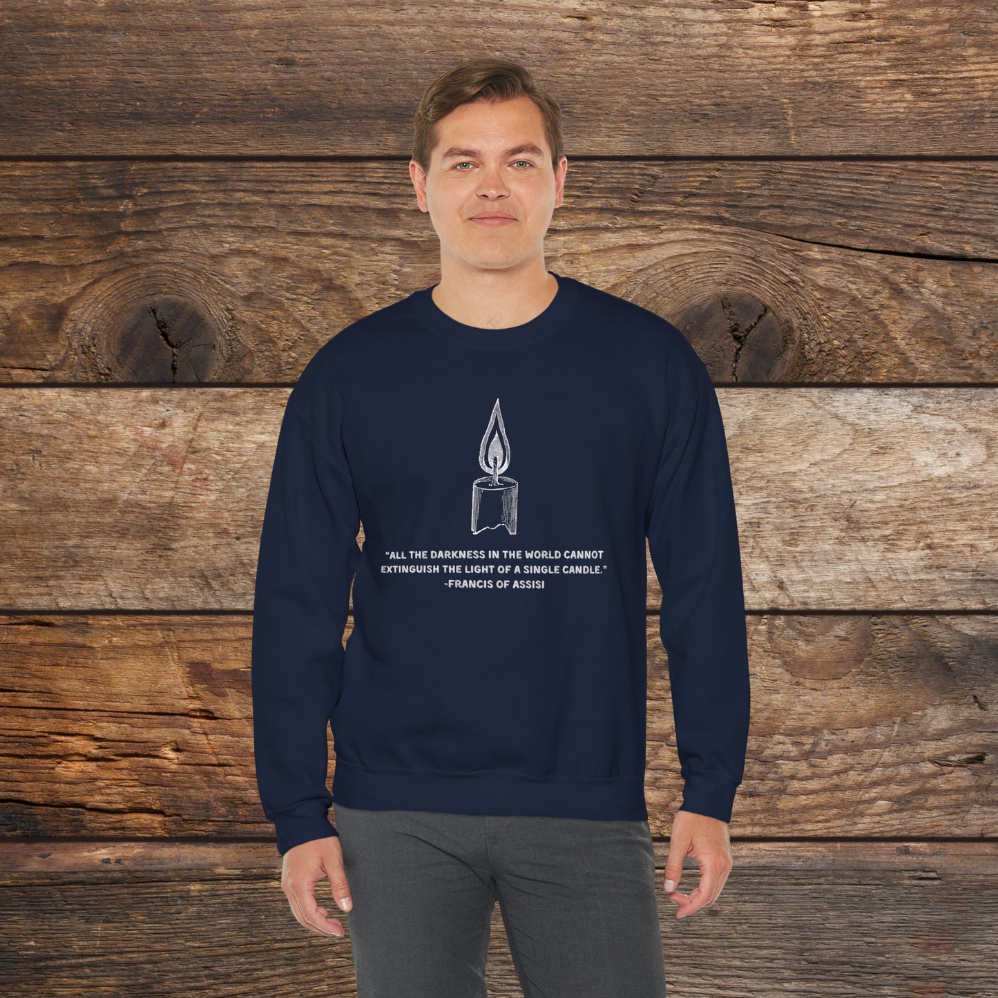 Candle Crewneck Sweatshirt