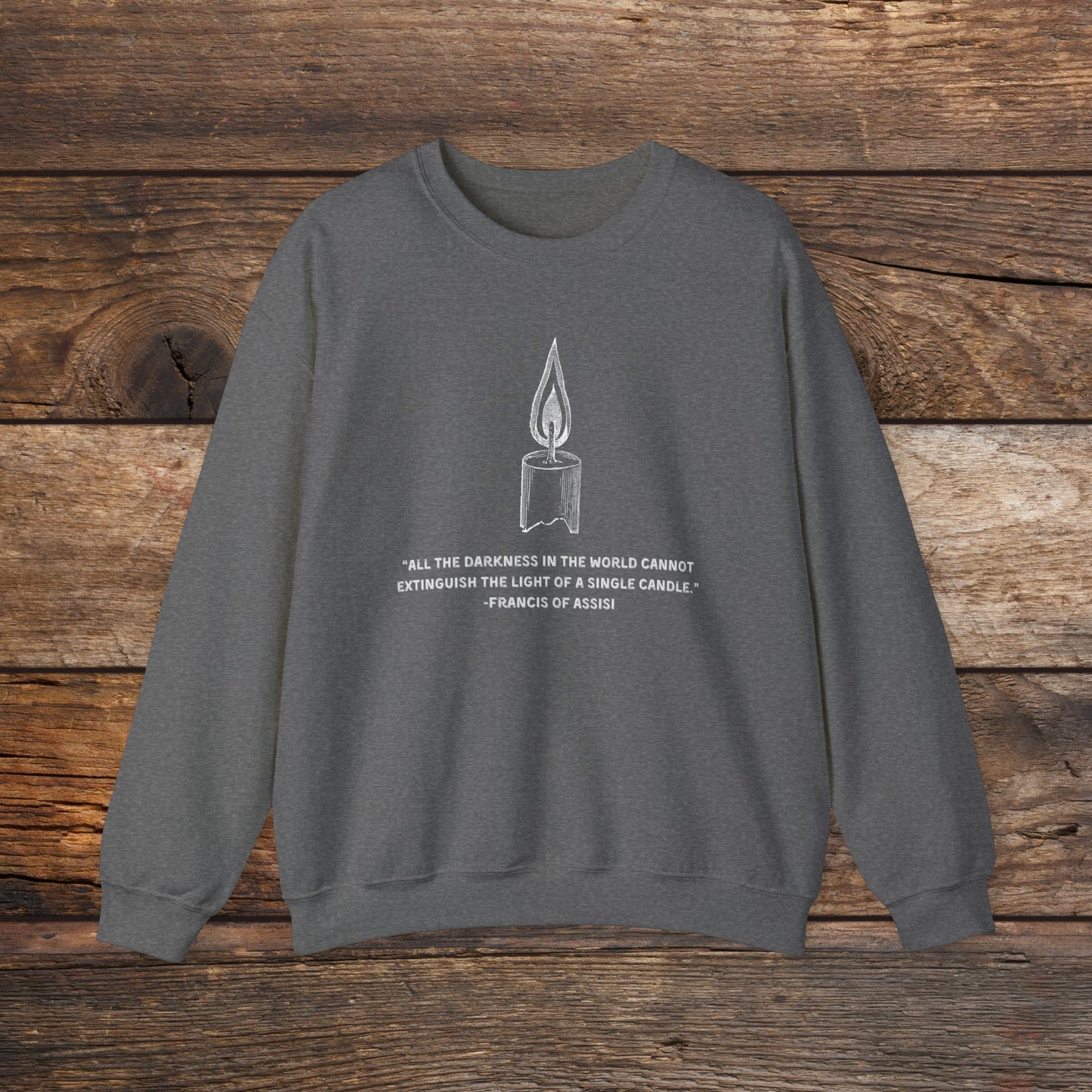 Candle Crewneck Sweatshirt