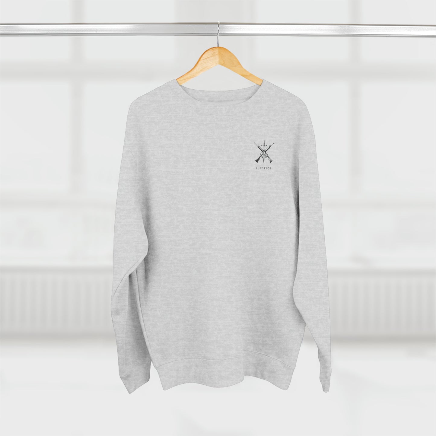 Luke 22:36 Sweatshirt