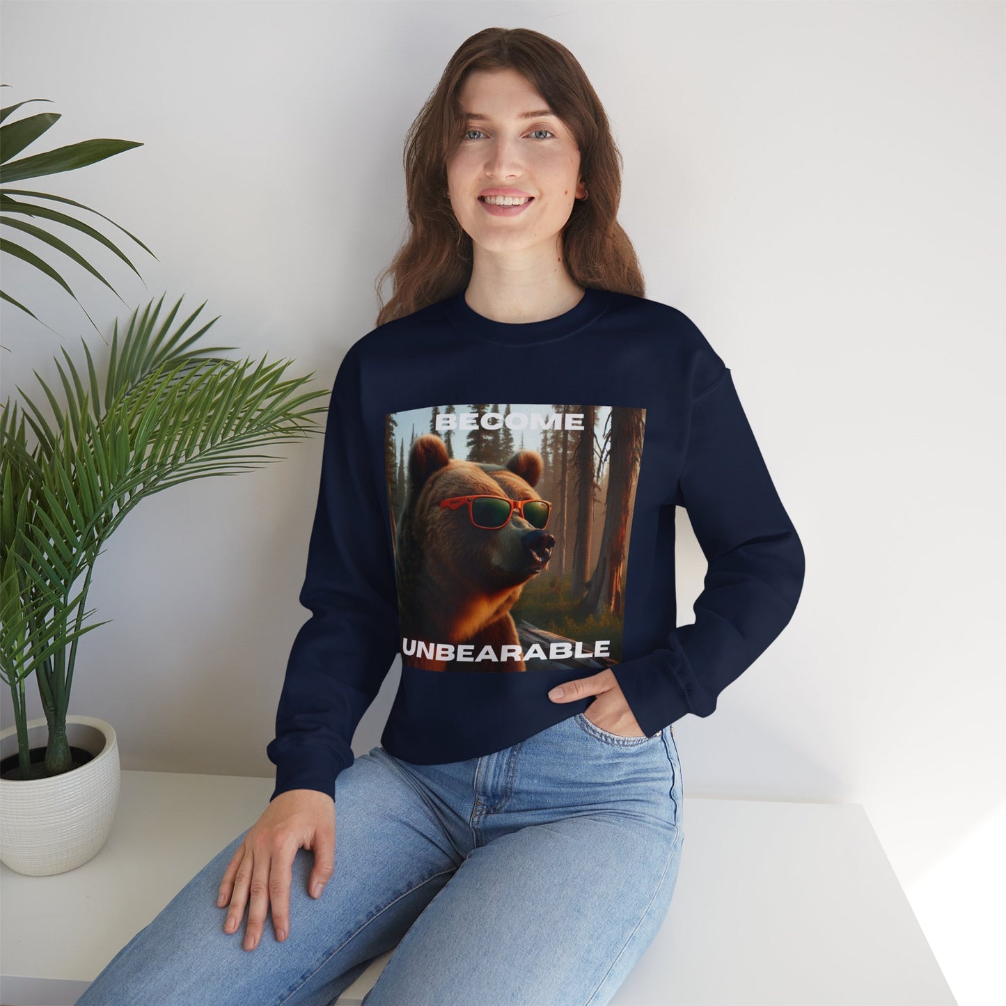 Become Unbearable Crewneck Sweatshirt