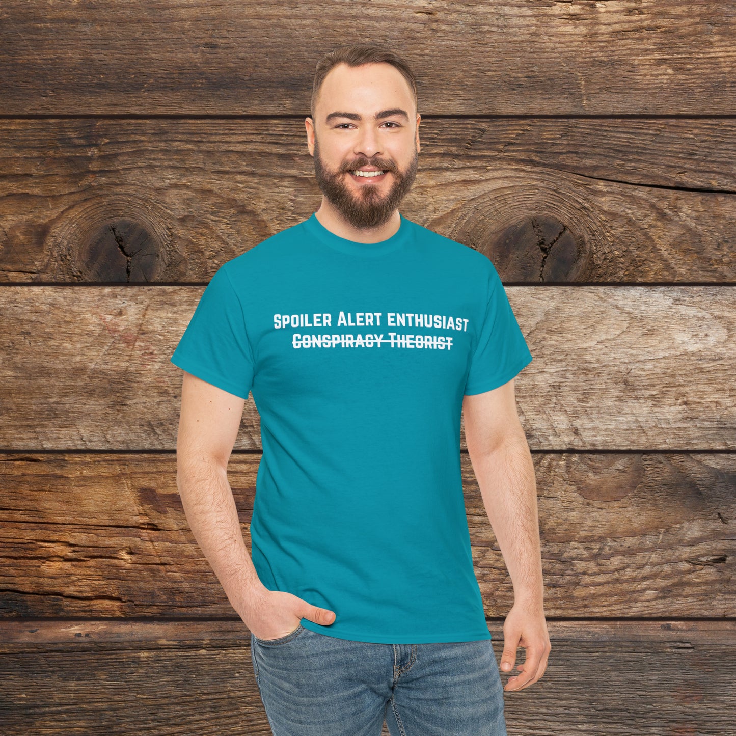 Spoiler Alert Enthusiast Unisex Heavy Cotton Tee