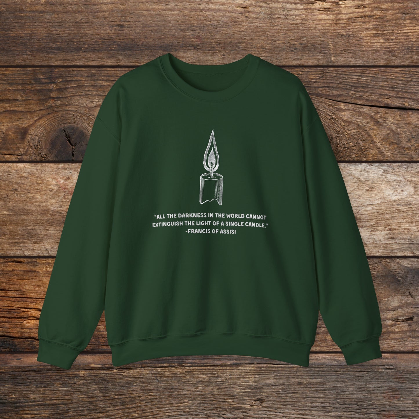 Candle Crewneck Sweatshirt