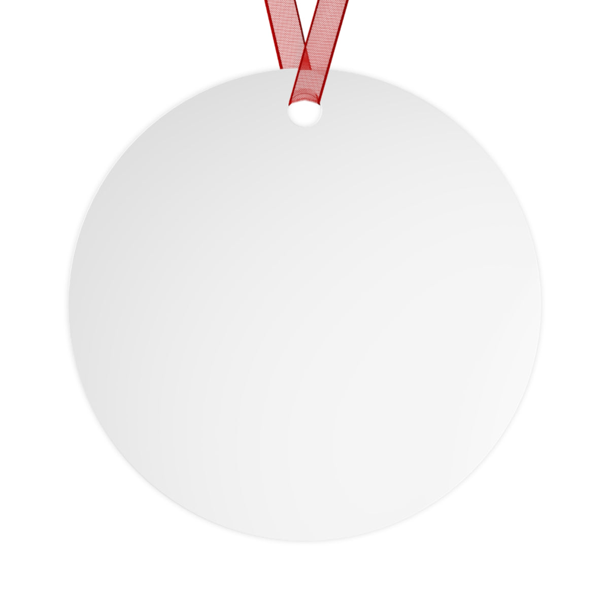 Golden Retriever Metal Christmas Ornament