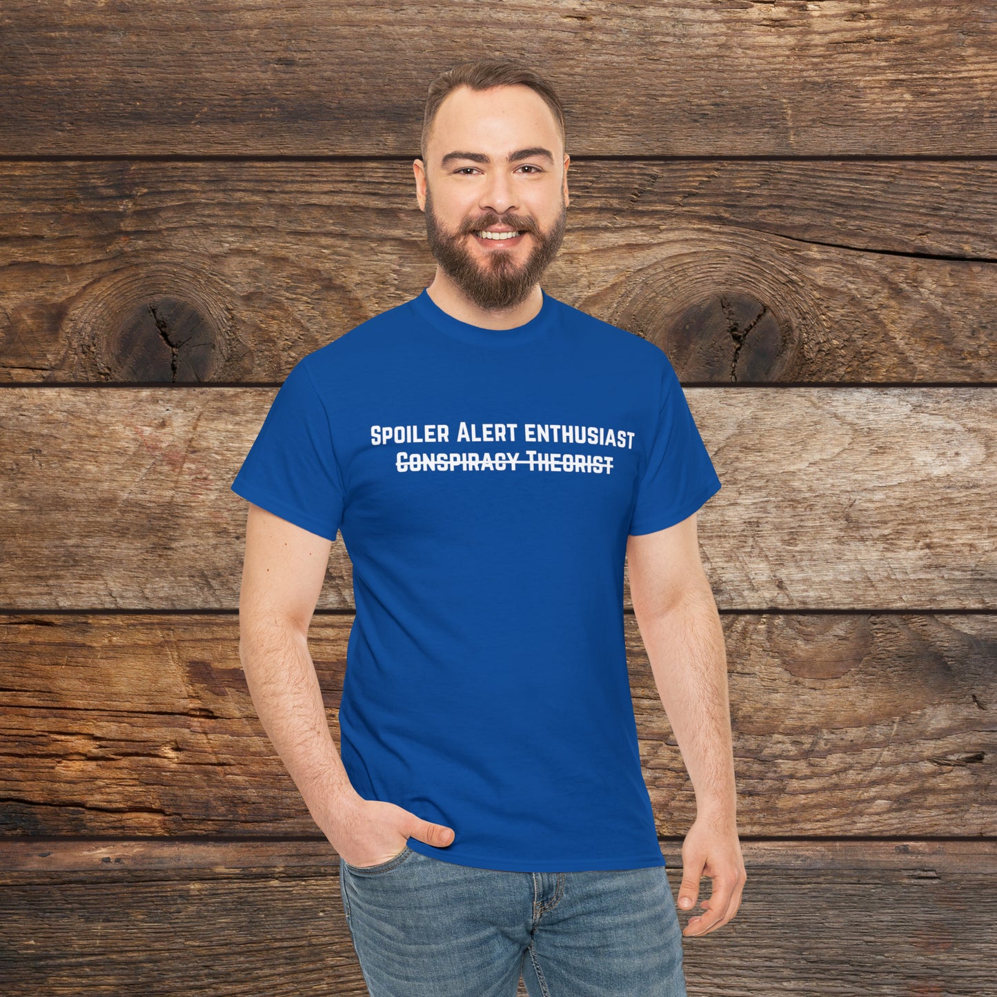 Spoiler Alert Enthusiast Unisex Heavy Cotton Tee