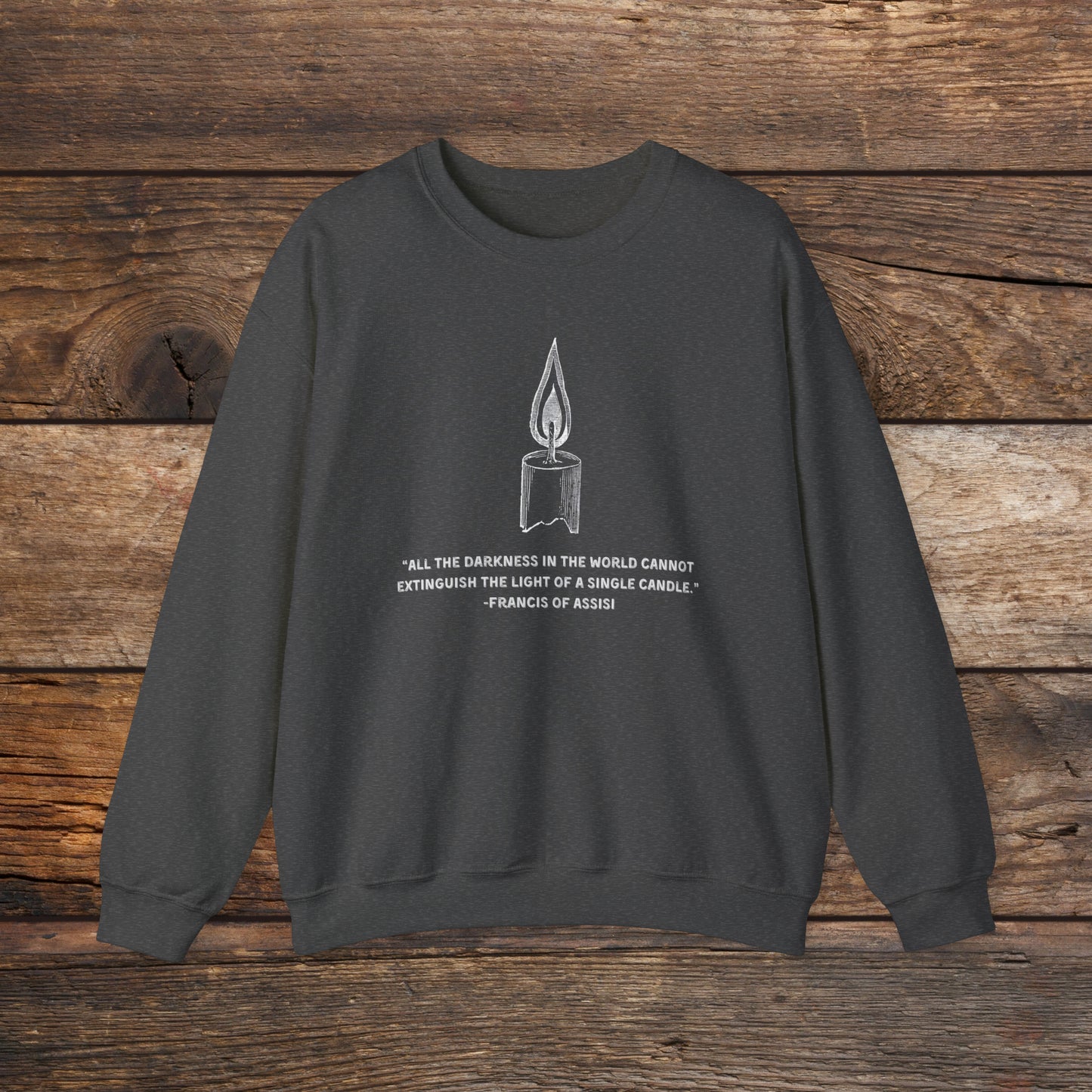Candle Crewneck Sweatshirt