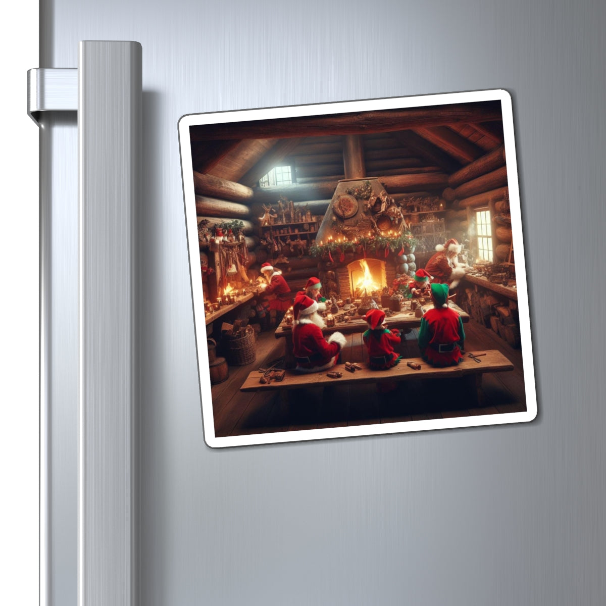 Santa's Workshop Magnet