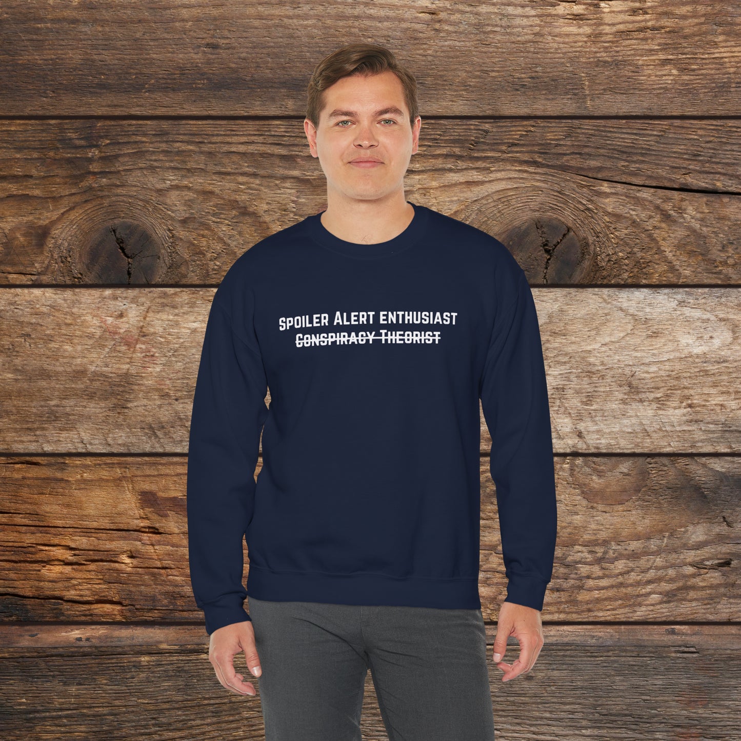 Spoiler Alert Enthusiast Crewneck Sweatshirt